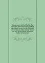 Government debt of the Pacific railroads: notes of hearings before the Committee on Pacific Railroads of the Senate of the United States on the . of the Pacific railroads to the Government - 