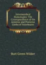 Intermembral Homologies: The Correspondence of the Anterior and Posterior Limbs of Vertebrates - Burt Green Wilder