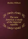 The new America: a study of the imperial republic - Beckles Willson