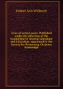 Lives of sacred poets. Published under the direction of the Committee of General Literature and Education, appointed by the Society for Promoting Christian Knowledge - Robert Aris Willmott