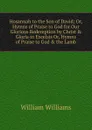 Hosannah to the Son of David; Or, Hymns of Praise to God for Our Glorious Redemption by Christ . Gloria in Excelsis Or, Hymns of Praise to God . the Lamb - William Williams