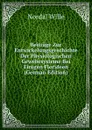 Beitrage Zur Entwickelungsgeschichte Der Physiologischen Gewebesysteme Bei Einigen Florideen (German Edition) - Nordal Wille