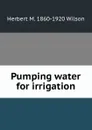 Pumping water for irrigation - Herbert M. 1860-1920 Wilson