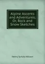 Alpine Ascents and Adventures; Or, Rock and Snow Sketches - Henry Schütz Wilson