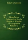 Chambers.s Information for the People: A Popular Encyclopaedia, Volume 2 - Robert Chambers
