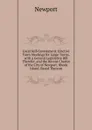Local Self-Government: Elective Town Meetings for Large Towns, with a General Legislative Bill Therefor, and the Recent Charter of the City of Newport, Rhode Island, Based Thereon - Newport