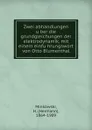 Zwei abhandlungen uber die grundgleichungen der elektrodynamik, mit einem einfuhrungswort von Otto Blumenthal - Hermann Minkowski