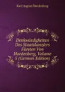 Denkwurdigkeiten Des Staatskanzlers Fursten Von Hardenberg, Volume 5 (German Edition) - Karl August Hardenberg