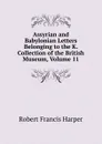 Assyrian and Babylonian Letters Belonging to the K. Collection of the British Museum, Volume 11 - Robert Francis Harper