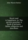 Royal road to happiness; or, The picture preacher. A book of pictures, fables, allegories and anecdotes - John Warner Barber