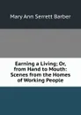 Earning a Living; Or, from Hand to Mouth: Scenes from the Homes of Working People - Mary Ann Serrett Barber