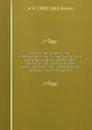 System der Urweltlichen pflanzenthiere durch diagnose, analyse und abbildung der geschlechter erl.utert. Zum gebrauche bey vorlesungen ber . des selbststudiums derselben (German Edition) - H G. 1800-1862 Bronn