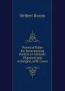 Practical Rules for Determining Parties to Actions: Digested and Arranged, with Cases - Herbert Broom