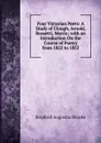 Four Victorian Poets: A Study of Clough, Arnold, Rossetti, Morris; with an Introduction On the Course of Poetry from 1822 to 1852 - Stopford Augustus Brooke