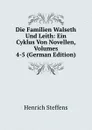Die Familien Walseth Und Leith: Ein Cyklus Von Novellen, Volumes 4-5 (German Edition) - Henrich Steffens