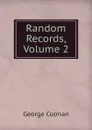 Random Records, Volume 2 - Colman George