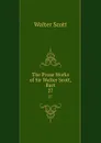 The Prose Works of Sir Walter Scott, Bart. 27 - Scott Walter