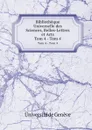 Bibliotheque Universelle des Sciences, Belles-Lettres et Arts. Tom 4 - Tom 4 - 