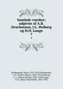 Samlede vaerker; udgivne af A.B. Drachmann, J.L. Heiberg og H.O. Lange. 7 - Soren Kierkegaard