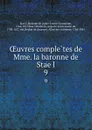 OEuvres completes de Mme. la baronne de Stael. 9 - Anne-Louise-Germaine Staël