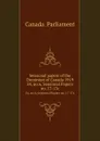Sessional papers of the Dominion of Canada 1919. 54, no.6, Sessional Papers no. 17-17c - Canada. Parliament