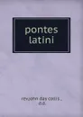 pontes latini - John Day Collis