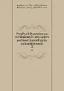 Porphyrii Quaestionum homericarum ad Iliadem pertinentium reliquias collegitdisposuit. 2 - Porphyry
