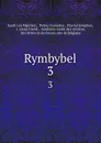 Rymbybel. 3 - Jacob van Maerlant