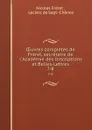 OEuvres completes de Freret, secretaire de l.Academie des Inscriptions et Belles-Lettres. 7-8 - Nicolas Fréret