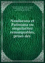 Naudaeana et Patiniana ou singularitez remarquables, prises des . - Gabriel Naudé