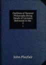 Outlines of Natural Philosophy Being Heads of Lectures Delivered in the . 2 - John Playfair