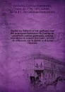 Etudes sur Salluste et sur quelques-uns des principaux historiens de l.antiquite, consideres comme politiques, comme moralistes et comme ecrivains : suivies de reflexions sur la maniere d.ecrire l.histoire - Etienne-Constantin Gerlache