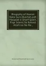 Biogrphy of Hazrat Data Gunj Bukhsh.pdf,Maqalat e Sharf Qadri,Fiqa Islami,Ya Rasool Allah ka Na Ra , - Muhammad Tariq Hanafi Sunni Lahori