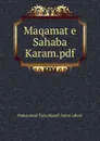 Maqamat e Sahaba Karam.pdf - Muhammad Tariq Hanafi Sunni Lahori