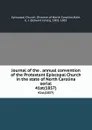 Journal of the . annual convention of the Protestant Episcopal Church in the state of North Carolina serial. 41st(1857) - Edward Jones Hale
