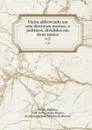 Vieira abbreviado em cem discursos moraes, e politicos, divididos em dous tomos. v.2 - António Vieira