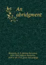 An abridgment - Helena Petrovna Blavatsky