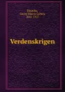 Verdenskrigen - Georg Morris Cohen Brandes