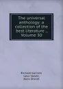 The universal anthology: a collection of the best literature ., Volume 30 - Richard Garnett