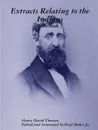 Extracts Relating to the Indians - Notebook 1 - Henry David Thoreau
