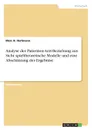 Analyse der Patienten-Arzt-Beziehung aus Sicht spieltheoretische Modelle und eine Abschatzung der Ergebnise - Marc H. Hartmann