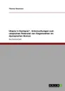 Utopia in Dystopia. - Untersuchungen zum utopischen Potenzial von Gegenwelten im dystopischen Roman - Thomas Neumann