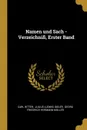 Namen und Sach -Verzeichniss, Erster Band - Carl Ritter