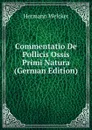 Commentatio De Pollicis Ossis Primi Natura (German Edition) - Hermann Welcker