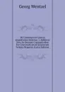 De Grammaticis Graecis Quaestiones Selectae: I. Epiklseis Sive De Deorum Cognominibus Per Grammaticorum Graecorum Scripta Dispersis (Latin Edition) - Georg Wentzel