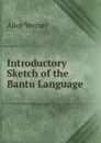 Introductory Sketch of the Bantu Language - Alice Werner