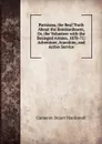 Parisiana, the Real Truth About the Bombardment, Or, the Volunteer with the Besieged Armies, 1870-71: Adventure, Anecdote, and Active Service - Cameron Stuart Macdowall