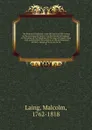 The history of Scotland : from the union of the crowns on the accession of James VI to the throne of England : to the union of the kingdoms in the reign of Queen Anne : with a preliminary dissertation of the participation of Mary, Queen of Scots, ... - Malcolm Laing