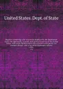 Register containing a list of persons employed in the department and in the diplomatic, consular and territorial service of the United States, with maps showing where the ministers and consuls are resident abroad : also a list of the diplomatic of... - The Department Of State