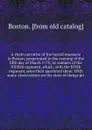 A short narrative of the horrid massacre in Boston, perpetrated in the evening of the fifth day of March 1770, by soldiers of the XXIXth regiment, which, with the XIVth regiment, were then quartered there. With some observations on the state of th... - Boston